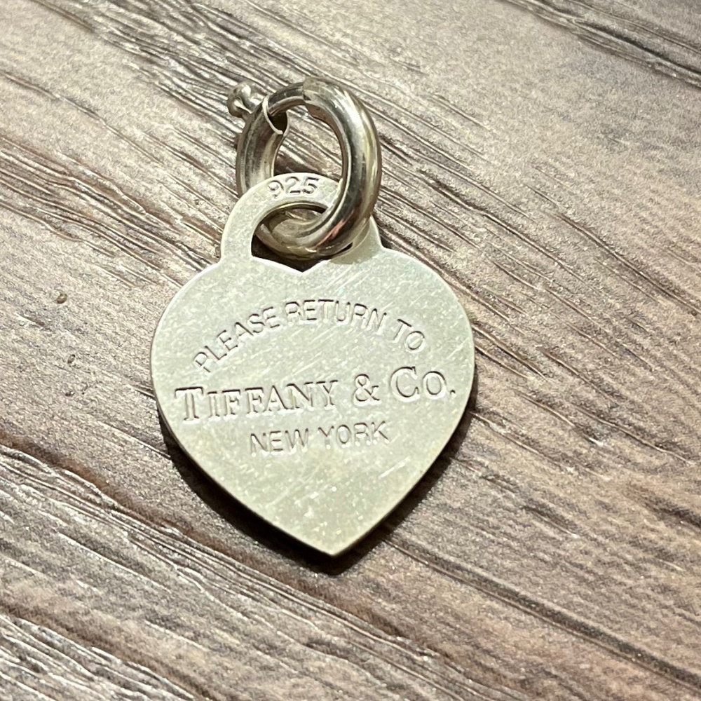 Tiffany & Co Sterling Silver Heart Charm